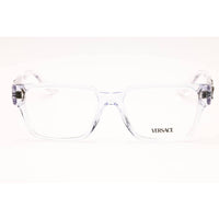 Versace Unisex Eyeglasses - Crystal Plastic Square Full Rim Frame | 0VE3346 148 ,