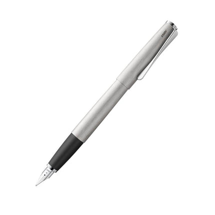 Lamy Fountain Pen - Studio Broad Nib Brushed Stainless Steel | L65B ,