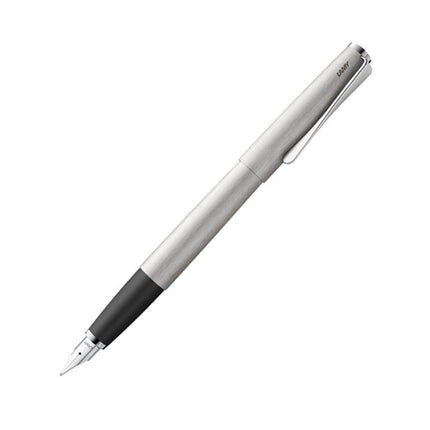 Lamy Fountain Pen - Studio Fine Nib Brushed Stainless Steel | L65F ,