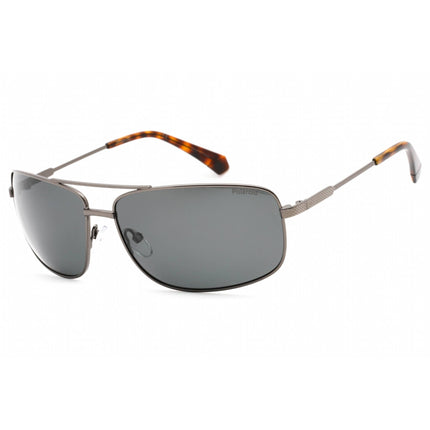 Polaroid Core Men's Sunglasses - Dark Ruthenium Rectangular Frame | PLD 2101/S 0KJ1 M9 ,