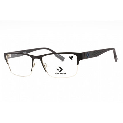 Converse Men's Eyeglasses - Matte Storm Wind Rectangular Half Rim Frame | CV3008 015 ,