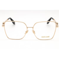 Roberto Cavalli Women's Eyeglasses - Rose Gold Metal Square Full Rim | VRC029 0300 ,