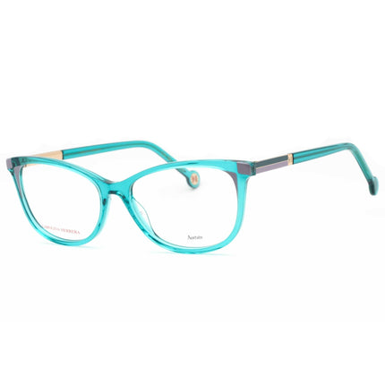 Carolina Herrera Women's Eyeglasses - Green Lilac Plastic Cat Eye | HER 0163 0JHD 00 ,