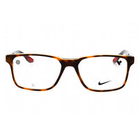Nike Men's Eyeglasses - Tortoise/Crystal Smoke Full Rim Acetate Frame | NIKE 7160 242 ,