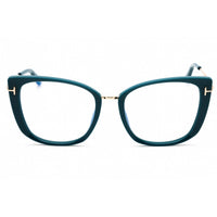 Tom Ford Women's Eyeglasses - Turquoise/Other Cat Eye Full Rim Frame | FT5816-B 089 ,