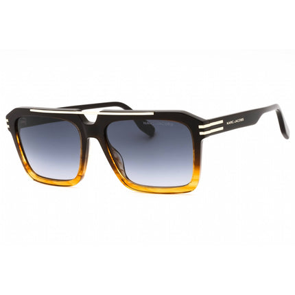Marc Jacobs Men's Sunglasses - Brown Horn Plastic Square Frame | MARC 752/S 0EX4 9O ,