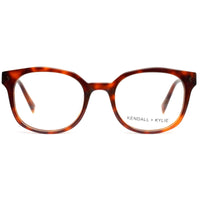Kendall + Kylie Women's Eyeglasses - Tortoise Frame Demo Lens | KKO106 VIOLET 209 ,