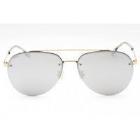 Hugo Boss Men's Sunglasses - Gold Metal Aviator Rimless Frame | BOSS 1537/F/SK 0J5G T4 ,