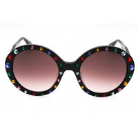 Kate Spade Women's Sunglasses - Black Multicolor Round Frame | ZYA/G/S/STRASS 0SZE HA ,