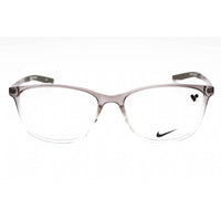 Nike Women's Eyeglasses - Dark Grey Fade/Cargo Khaki Cat Eye Frame | NIKE 7284 025 ,