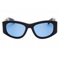 Salvatore Ferragamo Women's Sunglasses - Blue Acetate Cat Eye Frame | SF1082S 414 ,