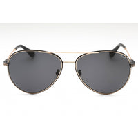 Police Men's Sunglasses - Black Rose Gold Metal Aviator Full Rim Frame | SPLL11 0302 ,