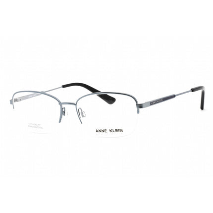 Anne Klein Men's Eyeglasses - Slate Rectangular Stainless Steel Frame | AK5081 023 ,