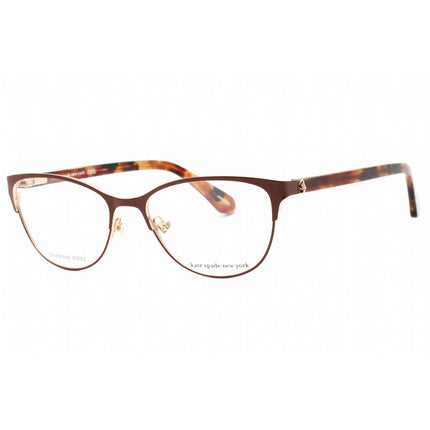 Kate Spade Women's Eyeglasses - Havana Plum Full Rim Cat Eye Frame | HADLEE 0MFX 00 ,