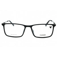 Flexon Men's Eyeglasses - Black Rectangular Shape Full Rim Frame | FLEXON EP8018 001 ,