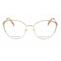 Kate Spade Women's Eyeglasses - Gold Cat Eye Frame Clear Demo Lens | NOEL/G 0J5G 00 ,