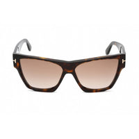 Tom Ford Women's Sunglasses - Dark Havana Cat Eye Shape Full Rim Frame | FT0942 52K ,