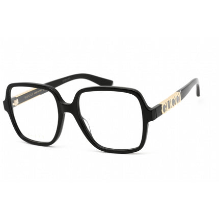 Gucci Unisex Eyeglasses - Black Plastic Square Full Rim Frame Clear Lens | GG1193O 001 ,