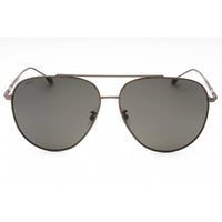 Hugo Boss Men's Sunglasses - Matte Dark Ruthenium Aviator | BOSS 1296/F/S 0R80 M9 ,