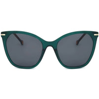 Carolina Herrera Women's Sunglasses - Green Havana Acetate Cat Eye | HER 0091/S 0XGW ,