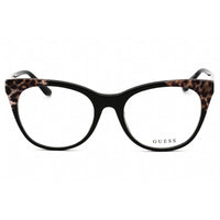Guess Women's Eyeglasses - Shiny Black Plastic Cat Eye Full Rim Frame | GU2819 001 ,