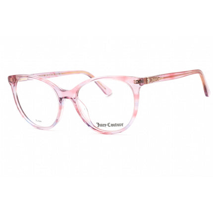 Juicy Couture Women's Eyeglasses - Pink Horn Cat Eye Full Rim Frame | JU 235 01ZX 00 ,
