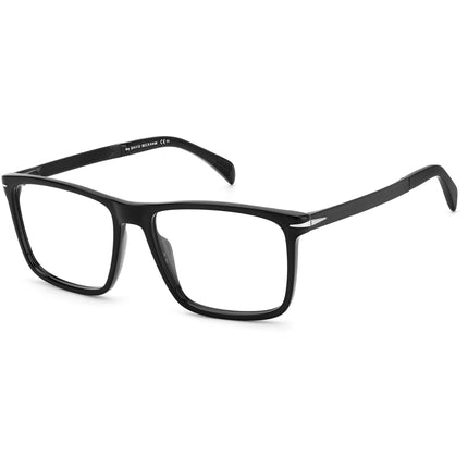 David Beckham Men's Eyeglasses - Matte Black/Silver Full Rim Frame | DB-1094 0SUB ,