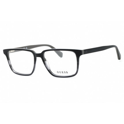 Guess Men's Eyeglasses - Grey/Other Acetate Square Shape Full Rim Frame | GU50047 020 ,
