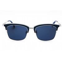 Calvin Klein Jeans Men's Sunglasses - Nickel/Laser Blue Metal Cat Eye | CKJ171SAF 020 ,