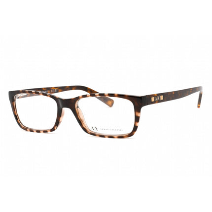 Armani Exchange Women's Eyeglasses - Havana Rectangular Acetate Frame | AX3007 8037 ,