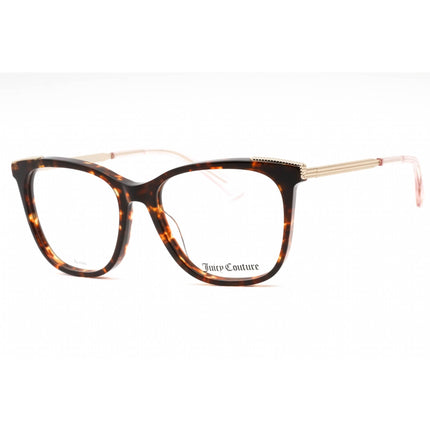 Juicy Couture Women's Eyeglasses - Havana Metal Cat Eye Full Rim | JU 211 0086 00 ,