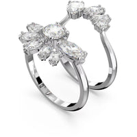 Swarovski Women's Ring - Gema Rhodium Plated with Clear Stones Cocktail | 5644661 ,