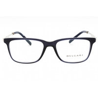 Bvlgari Men's Eyeglasses - Blue Plastic Full Rim Rectangular Frame | 0BV3053 5494 ,