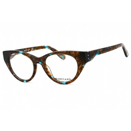 Guess By Marciano Women's Eyeglasses - Blue/Other Acetate Cat Eye Frame | GM0362-S 092 ,