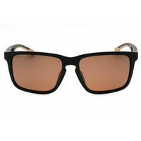Hugo Boss Men's Sunglasses - Matte Black Beige Rectangular | BOSS 1542/F/S 0087 6A ,