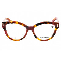 Calvin Klein Women's Eyeglasses - Rose Havana Acetate Cat Eye Full Rim | CK23541 663 ,