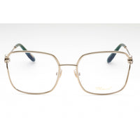 Chopard Women's Eyeglasses - Shiny Light Gold Metal Butterfly Frame | VCHG29S 0594 ,