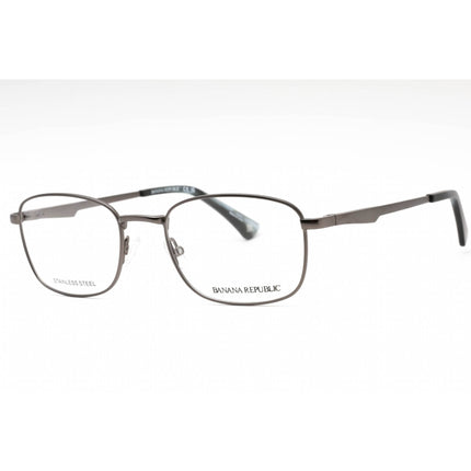 Banana Republic Men's Eyeglasses - Matte Gray Metal Rectangular Frame | Roy 0RIW 00 ,