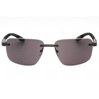 Chopard Men's Sunglasses - Sensitive Black Gold Metal Rectangular Frame | SCHL22 0Q67 ,