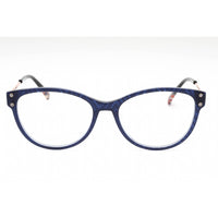 Missoni Women's Eyeglasses - Blue Plastic Cat Eye Full Rim Frame | MIS 0027 0PJP 00 ,