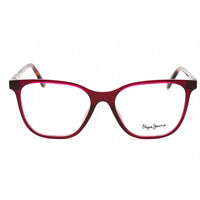 Pepe Jeans Women's Eyeglasses - Crystal Purple Plastic Square Full Rim | PJ3448 C2 ,