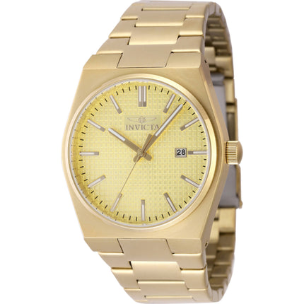 Invicta Men's Watch - Speedway Quartz Gold Tone Dial Stainless Steel Bracelet | 48398 ,