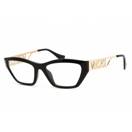 Versace Women's Eyeglasses - Black Plastic Cat Eye Full Rim Frame | 0VE3327U GB1 ,