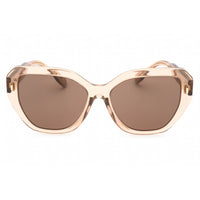 Tory Burch Women's Sunglasses - Transparent Brown Cat Eye Frame | 0TY7194F 19541A ,