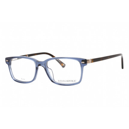 Banana Republic Men's Eyeglasses - Blue Crystal Rectangular Frame | BR 112 0OXZ 00 ,