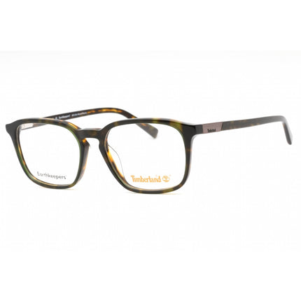 Timberland Men's Eyeglasses - Dark Green/Other Plastic Square Frame | TB1776-H 098 ,