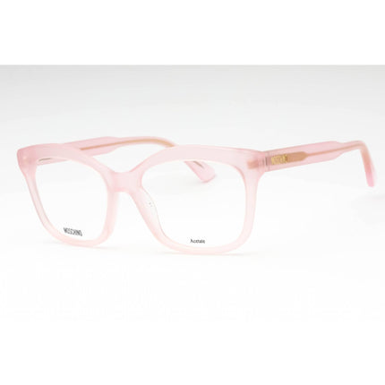 Moschino Women's Eyeglasses - Pink Acetate Cat Eye Shape Full Rim Frame | MOS606 35J ,