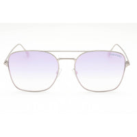 Tom Ford Women's Sunglasses - Shiny Palladium Metal Pilot Full Rim | FT0680 16Z ,