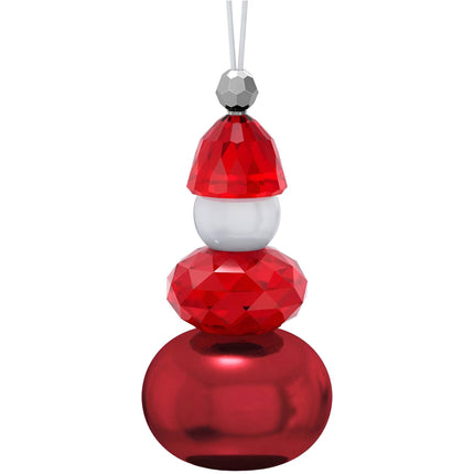 Swarovski Ornament - Holiday Cheers Red Crystals with Metal Santa Claus | 5596389 ,