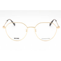 Moschino Women's Eyeglasses - Gold Geometric Metal Full Rim Frame | MOS564/F 0J5G 00 ,